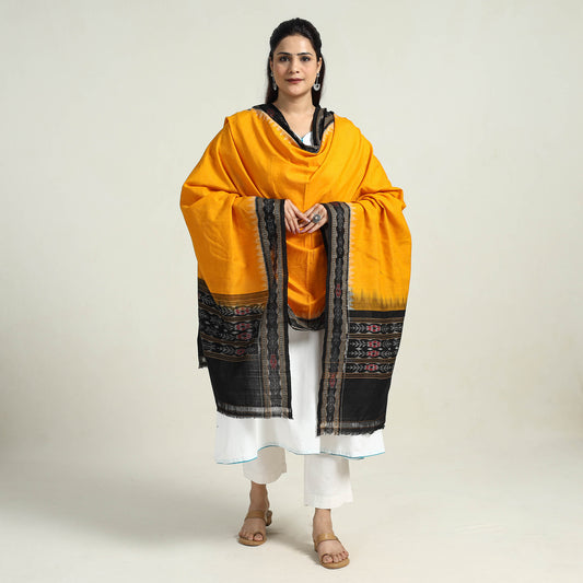 Sambalpuri Ikat Weave Cotton Dupatta