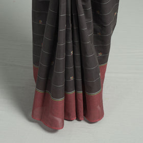  Srikakulam Handloom Jamdani Buti Cotton Saree with Tassels Online at iTokri.com