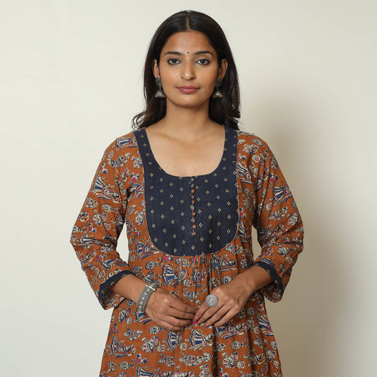 kalamkari printed kurta