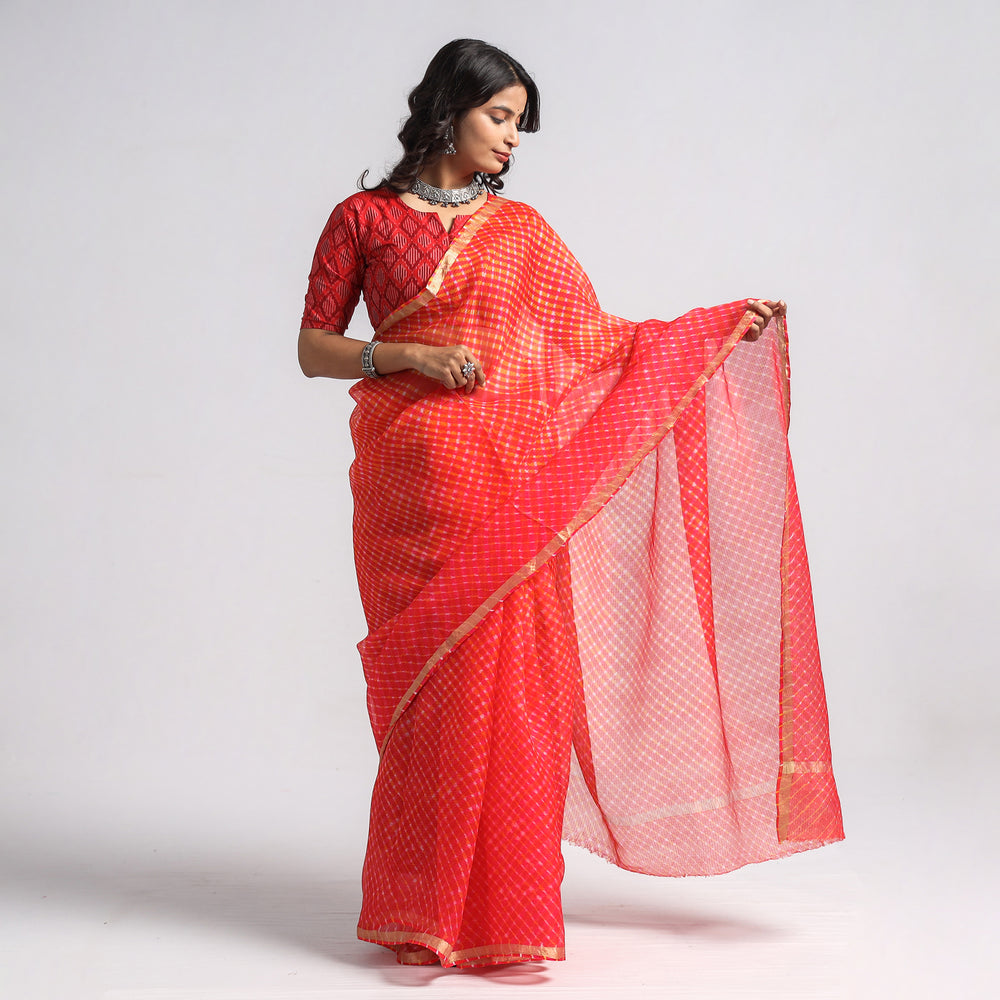 leheriya saree