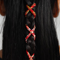 Thread Braided & Bead Work Hair Parandi 29