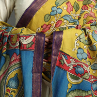 kalamkari handpainted dupatta