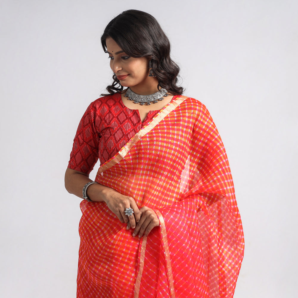 leheriya saree