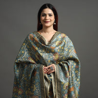 kalamkari silk dupatta