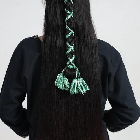 Thread Braided & Bead Work Hair Parandi 34