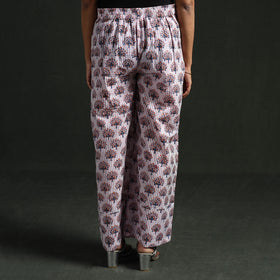 Sanganeri Hand Block Print Cotton Flared Palazzo 10