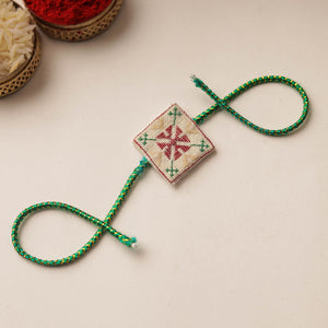 Handmade Soof Embroidery Rakhi 19