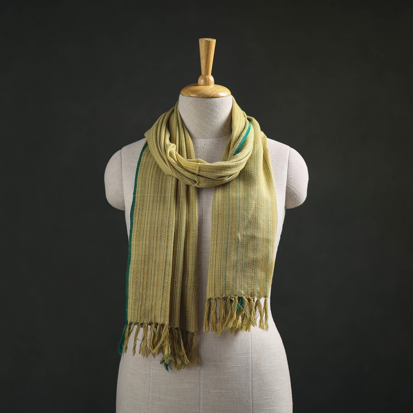 Kumaun Handwoven Pure Merino Wool Stole 85