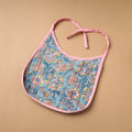 Blue  Handmade Cotton Baby Bib