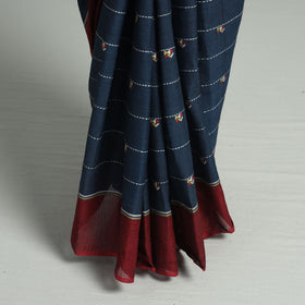  Srikakulam Fish & Water Jamdani Cotton Handspun Handloom Saree 