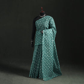 Bandhani Tie-Dye Kota Doria Cotton Saree 21