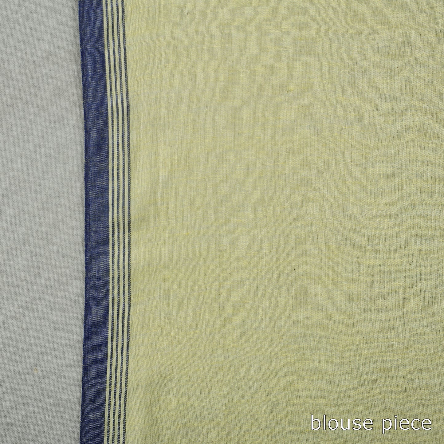 Yellow - Handloom Cotton Phulia Jamdani Saree with Tassels 09