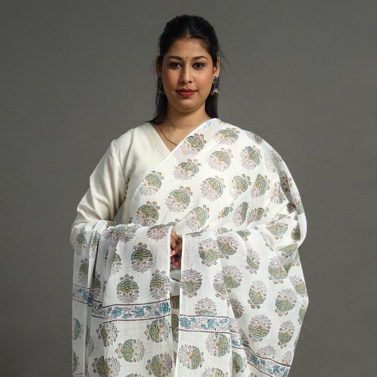 Sanganeri Dupatta 