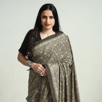 ajrakh saree