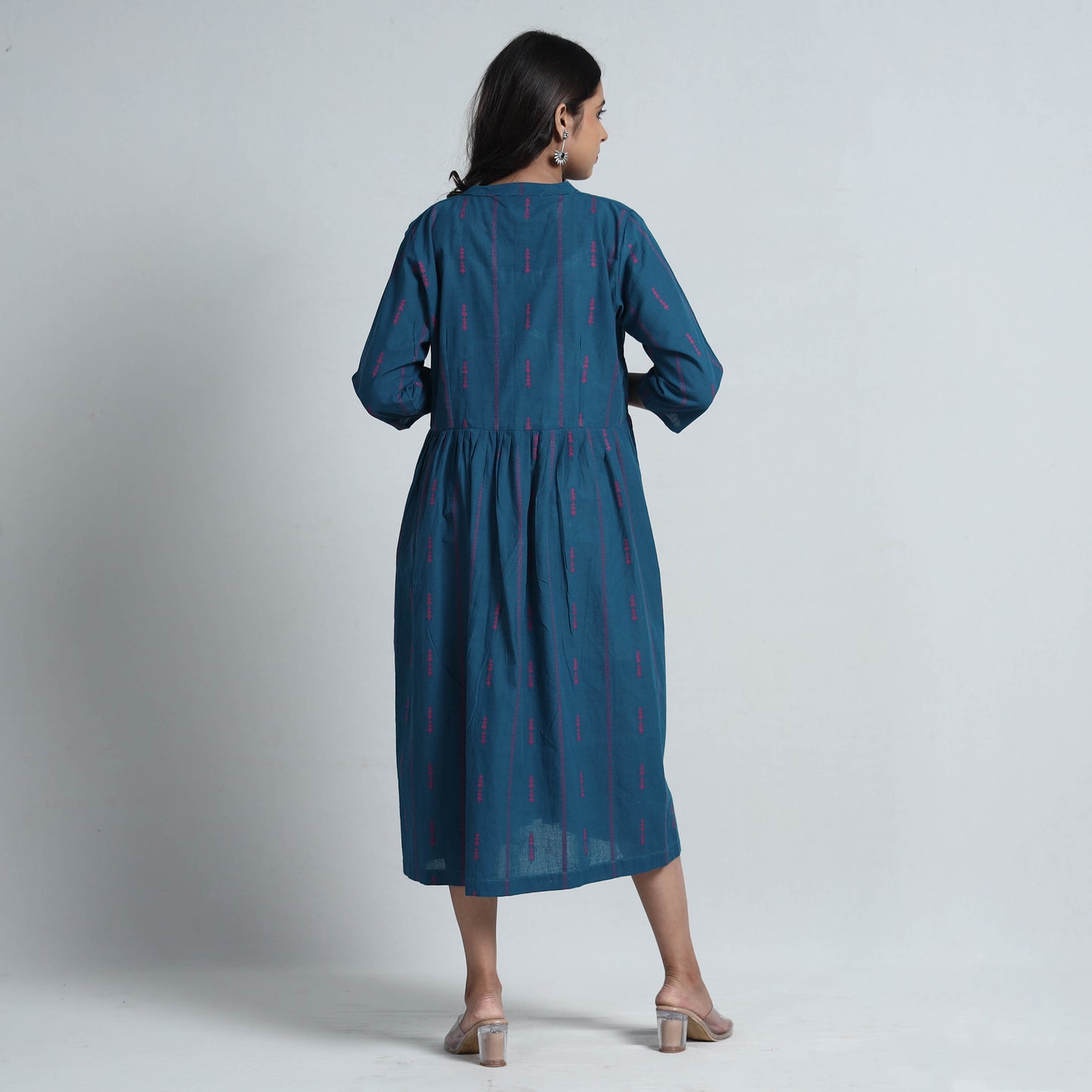 Jacquard Cotton Dress