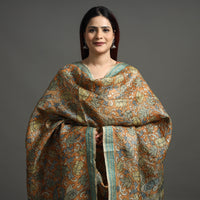 kalamkari silk dupatta