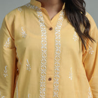 chikankari embroidered kurta