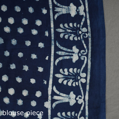 block printed saree