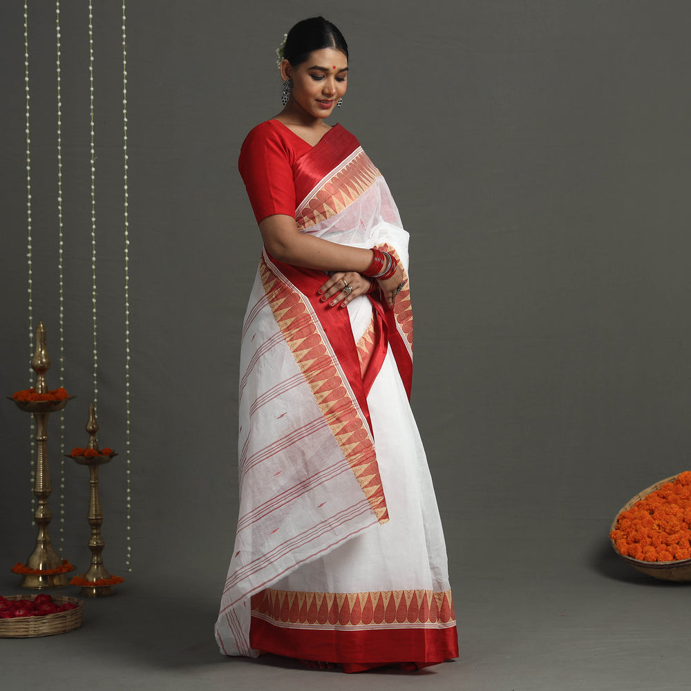 phulia jamdani cotton saree