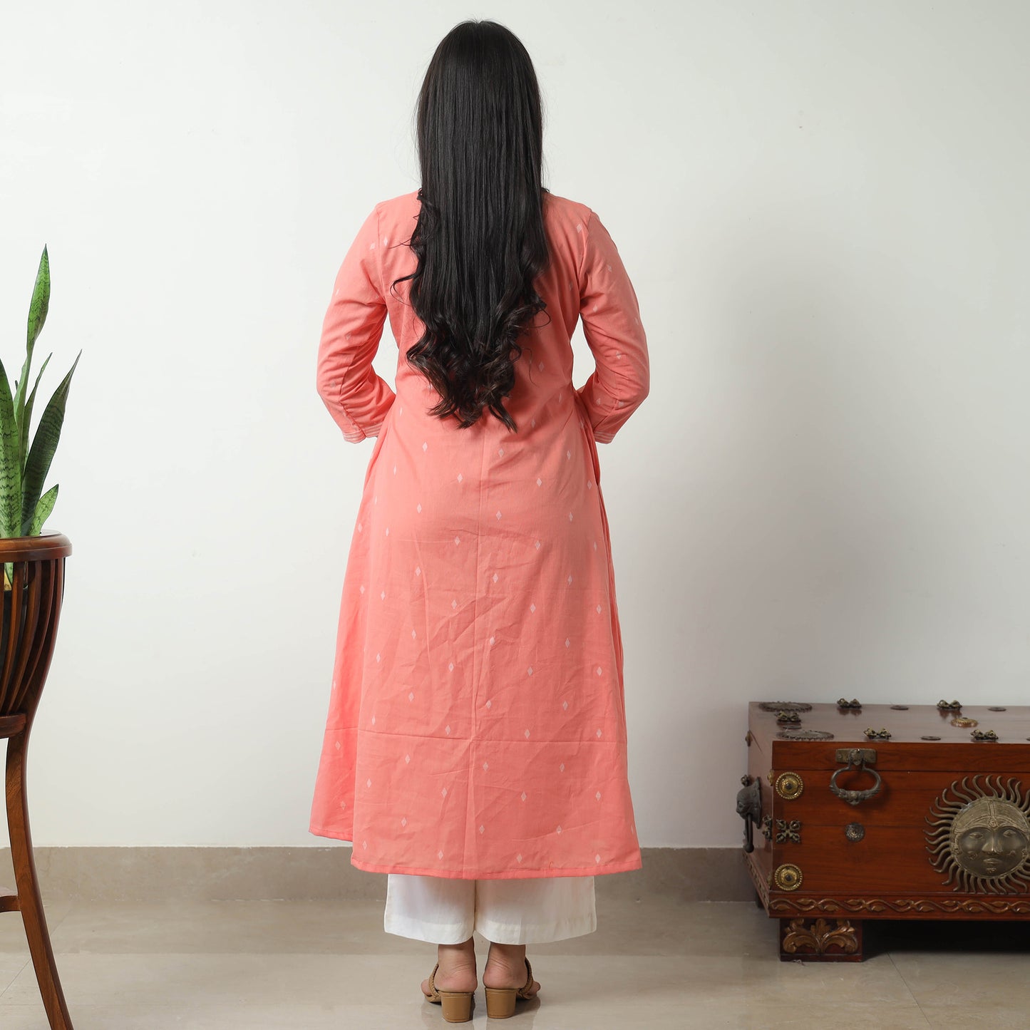 jacquard kurta