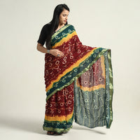 bandhani saree