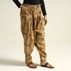 Buy Bagru Block Printed Cotton Elasticated Salwar Online at iTokri.com