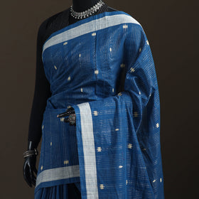 Srikakulam Jamdani Buti Zari Pure Handloom Cotton Saree 01