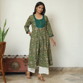 kalamkari printed kurta 