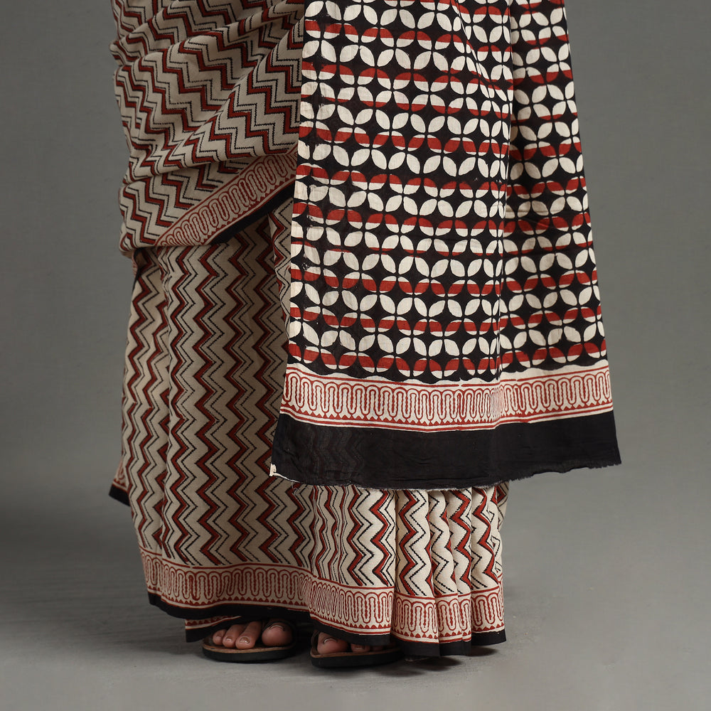 Bagru Saree