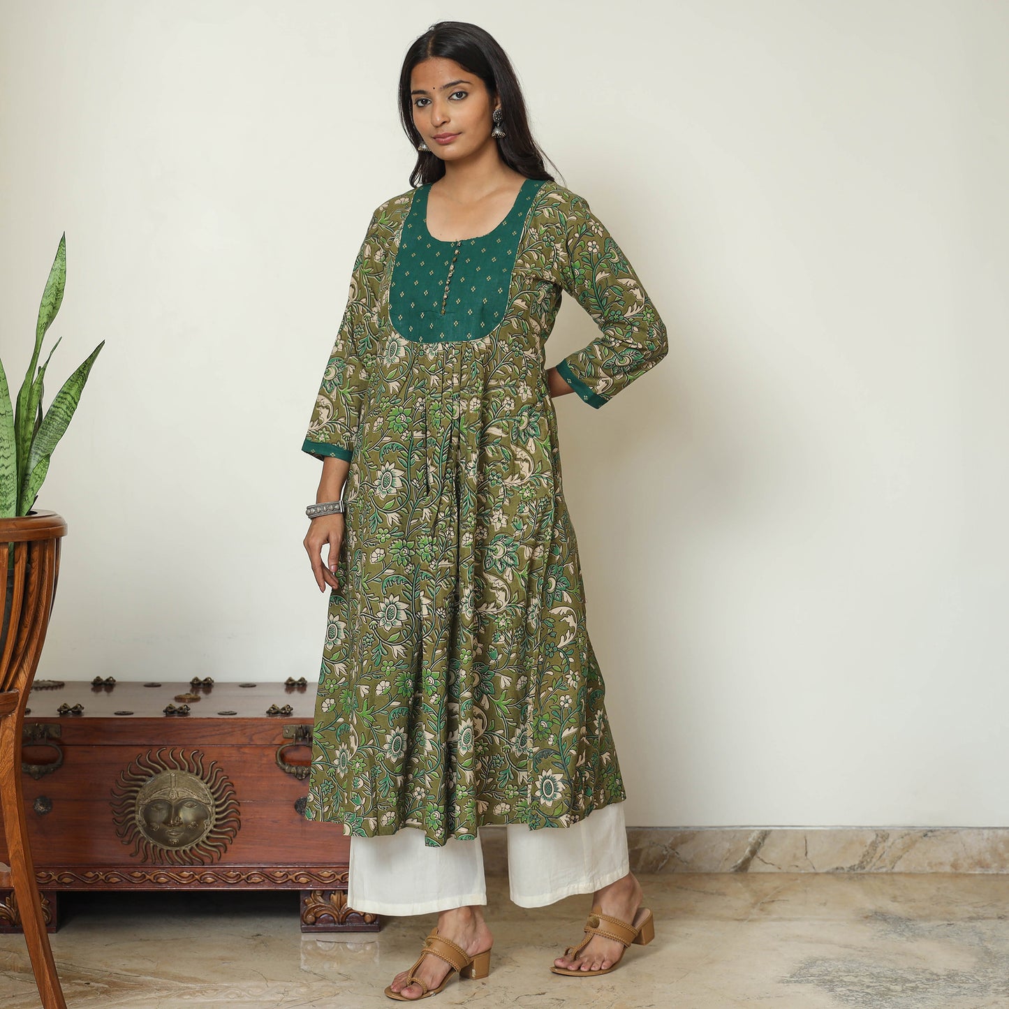 kalamkari printed kurta