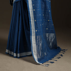Srikakulam Jamdani Buti Zari Pure Handloom Cotton Saree 01