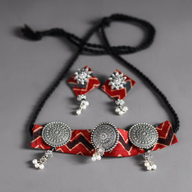 Buy Handcrafted GS Fabart Necklace Set Online – iTokri