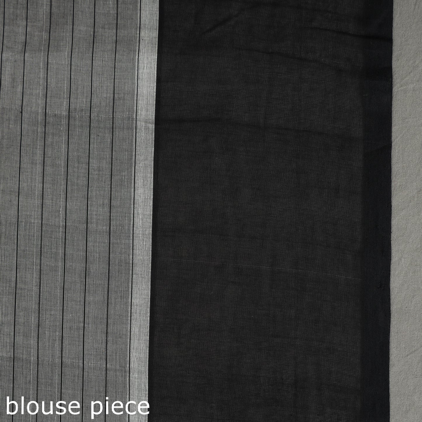 Grey - Traditional Venkatagiri Handloom Cotton Checks Saree 08