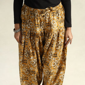 Buy Bagru Block Printed Cotton Elasticated Salwar Online at iTokri.com