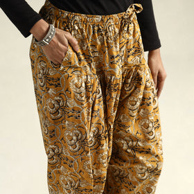 Buy Bagru Block Printed Cotton Elasticated Salwar Online at iTokri.com
