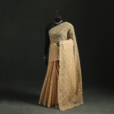 Bandhani Tie-Dye Kota Doria Cotton Saree 23