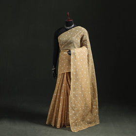 Bandhani Tie-Dye Kota Doria Cotton Saree 23