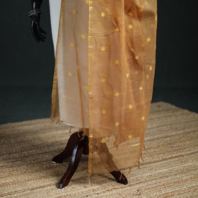 Kota Doria Cotton Embroidered Plain Dupatta 07