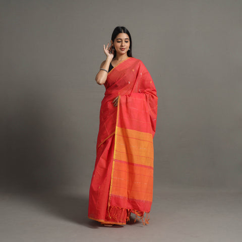 Zari Work Jamdani Cotton Handloom Saree 60