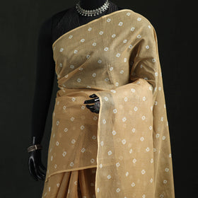 Bandhani Tie-Dye Kota Doria Cotton Saree 23