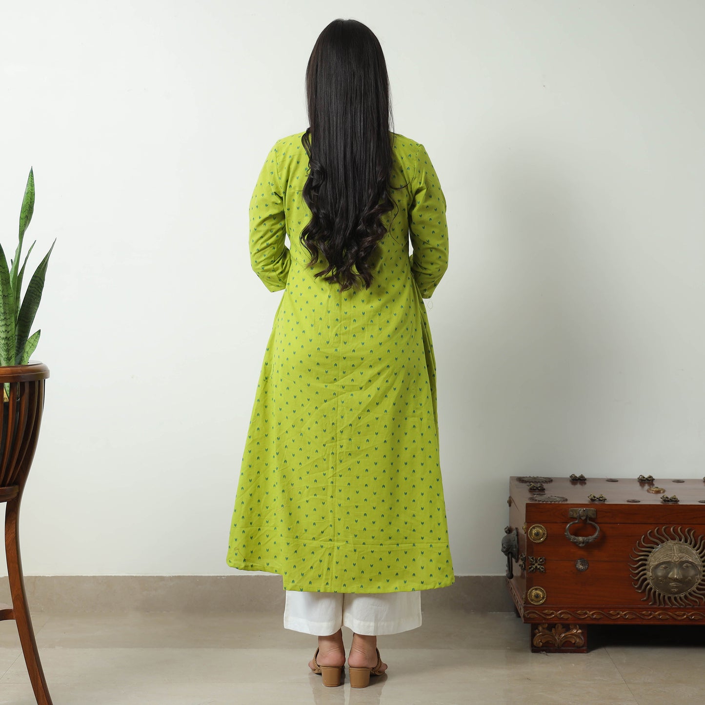 jacquard kurta