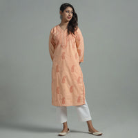 chikankari embroidered kurta