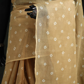 Bandhani Tie-Dye Kota Doria Cotton Saree 23