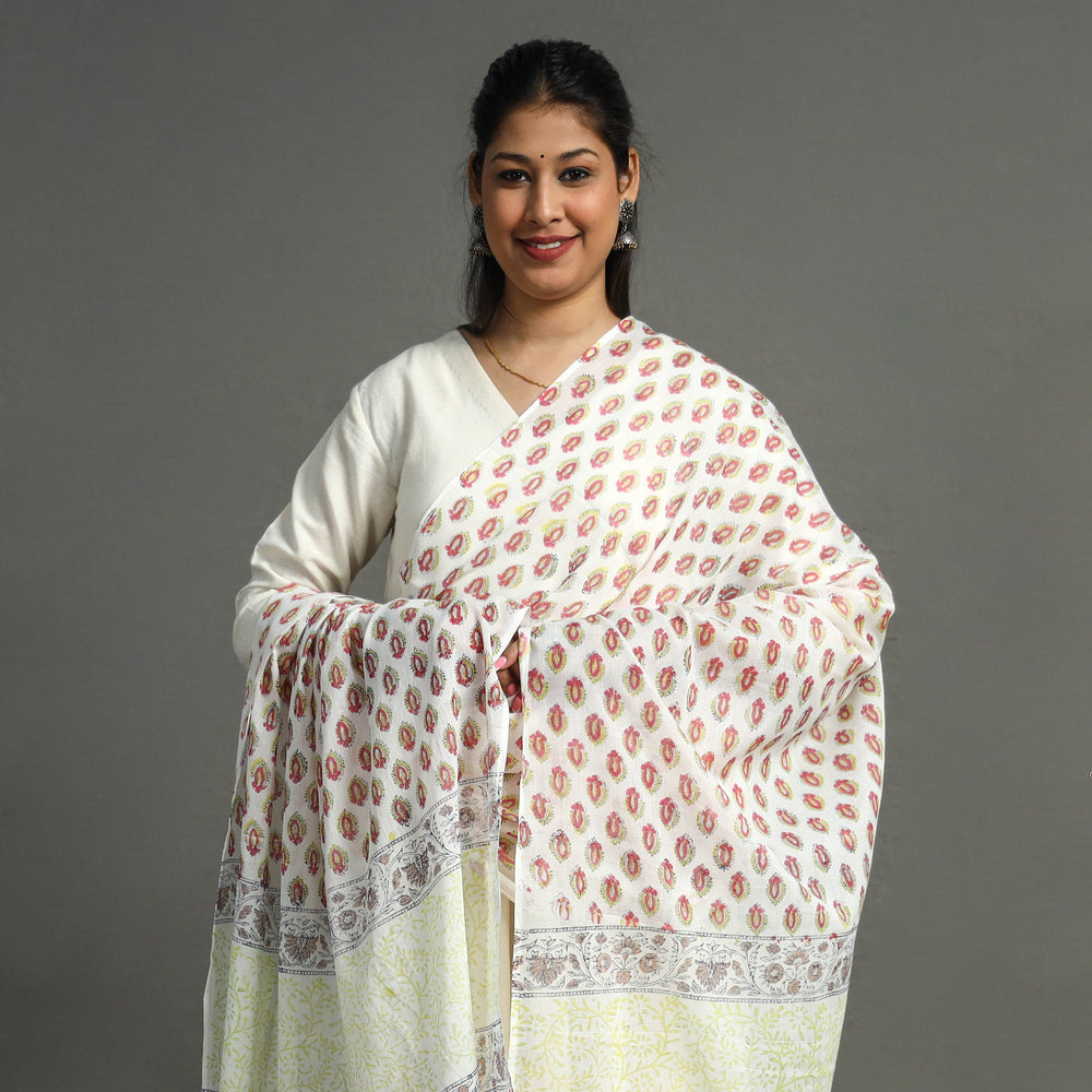 Sanganeri Dupatta 