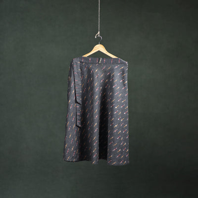 Pochampally Ikat Cotton Wrap Around Skirt 09