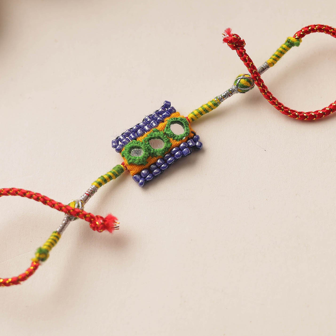 beadwork rakhi 