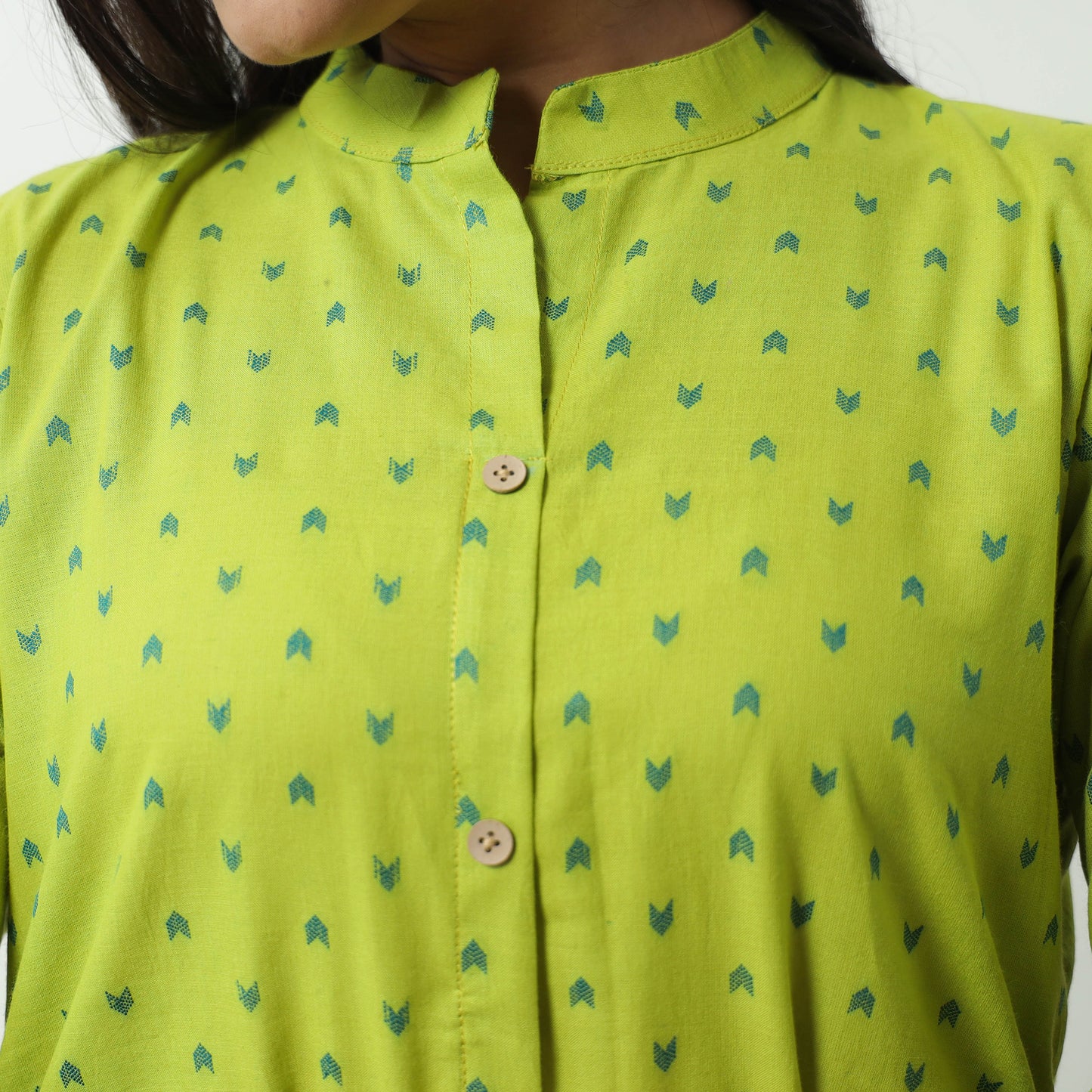 jacquard kurta