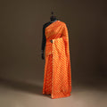 Chanderi Silk Leheriya Tie-Dye Saree with Zari Border 05
