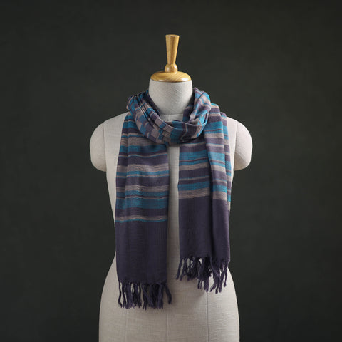 Multicolor - Kumaun Handwoven Pure Merino Wool Stole 97