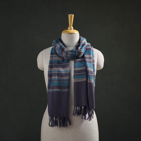 Multicolor - Kumaun Handwoven Pure Merino Wool Stole 97
